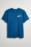 Nike Scribble Logo Tee In Blue, Men's At Urban Outfitters
