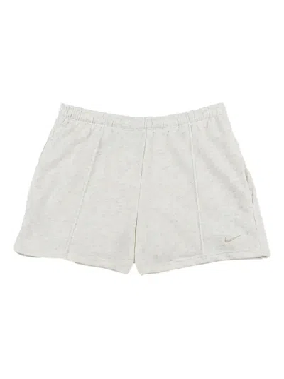 Nike Seam-detail Shorts In Gray