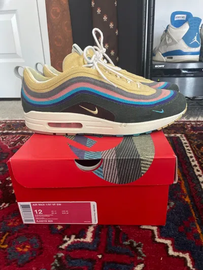 Pre-owned Nike Sean Wotherspoon X Air Max 1/97 Shoes In Yellow