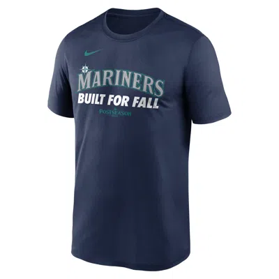 Nike Seattle Mariners 2025 Postseason Authentic Collection Legend  Men's Dri-fit Mlb T-shirt In Blue