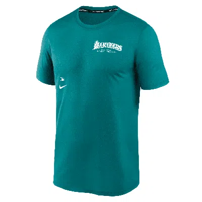 Nike Seattle Mariners Authentic Collection Early Work Menâs  Men's Dri-fit Mlb T-shirt In Green