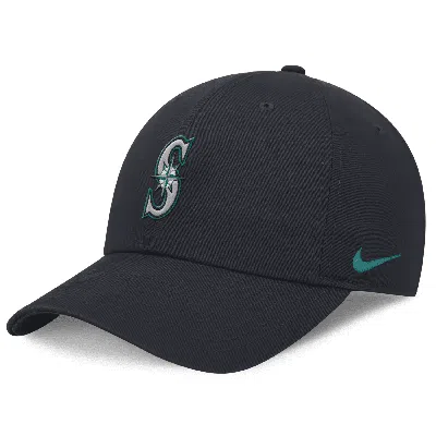 Nike Seattle Mariners Evergreen Club  Men's Mlb Adjustable Hat In Blue