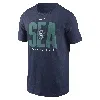 Nike Seattle Mariners Team Scoreboard  Men's Mlb T-shirt In Blue