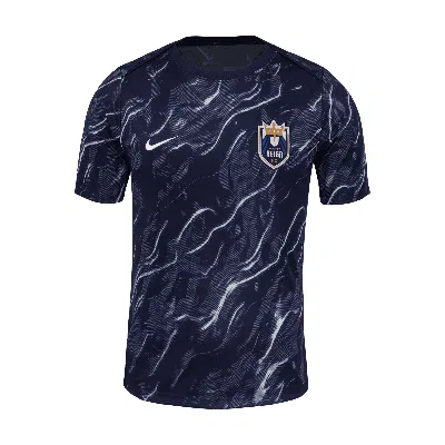 Nike Seattle Reign 2025  Men's Nwsl Short-sleeve Pre-match Top In White