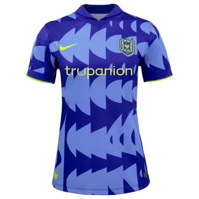 Nike Seattle Reign Fc Stadium Away  Women's Dri-fit Nwsl Replica Jersey In Blue