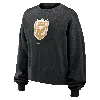 Nike Seattle Reign Phoenix Fleece  Women's Nwsl Crew-neck Sweatshirt In Black
