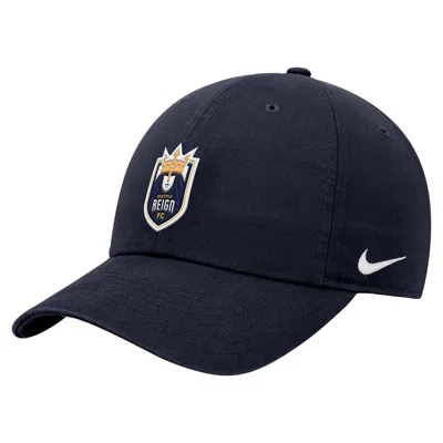 Nike Seattle Reign  Unisex Nwsl Club Cap In Blue