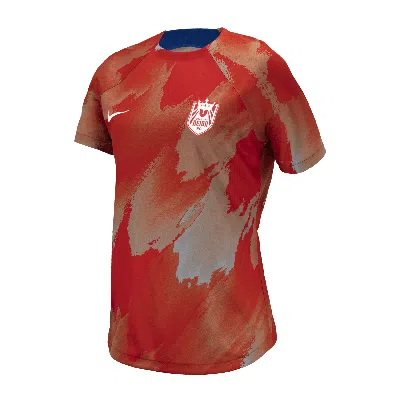 Nike Seattle Reign  Women's Nwsl Pre-match Top In Red