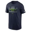 Nike Seattle Seahawks Local Essential  Men's Nfl T-shirt In Blue