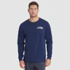 Nike Seattle Seahawks Rivalries Collection Essential  Men's Nfl Long-sleeve T-shirt In Blue