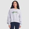 Nike Wolf Gray Seattle Seahawks 2025 Rivalries Collection Oversized Phoenix Fleece Sweatshirt In Gray