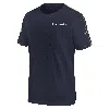 Nike Men's College Navy Seattle Seahawks 2024 Sideline Coach Uv Performance T-shirt In Blue