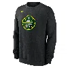 Nike Seattle Storm Club Fleece  Men's Wnba Sweatshirt In Black