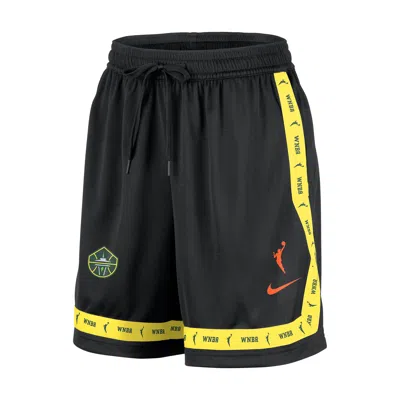 Nike Seattle Storm  Women's Crossover Wnba Shorts In Black