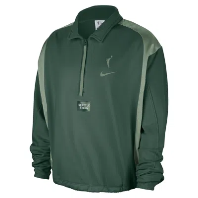 Nike Seattle Storm  Women's Wnba Fleece Top In Green