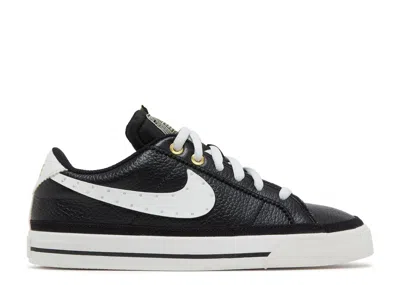 Nike Serena Williams Design Crew X  Wmns Court Legacy 'black Metallic Gold'