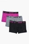 Nike Set Of 3 Dri-fit Boxer With Logoed Elastic Band
