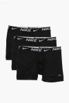 Nike Set Of 3 Dri-fit Boxer With Logoed Elastic Band