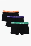 NIKE SET OF 3 DRI-FIT BOXER WITH LOGOED ELASTIC BAND