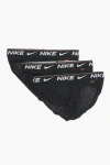 NIKE SET OF 3 DRI-FIT BRIEFS WITH LOGOED ELASTIC BAND