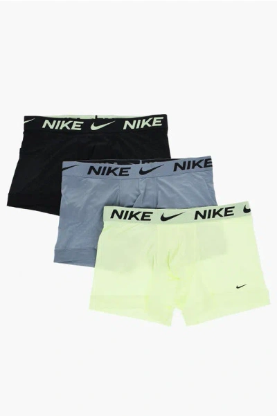 Nike Set Of 3 Dri-fit Elite Breathe Boxer With Logoed Elastic Ban
