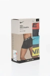 Nike Set Of 3 Dri-fit Elite Breathe Boxer With Logoed Elastic Ban In Black