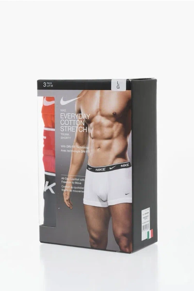 Nike Set Of 3 Stretch Cotton Boxer
