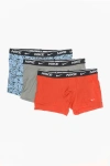 NIKE SET OF 3 STRETCH COTTON BOXER WITH LOGOED ELASTIC BAND