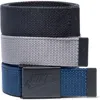 Nike Set Of 3 Webbed Belts In Multi