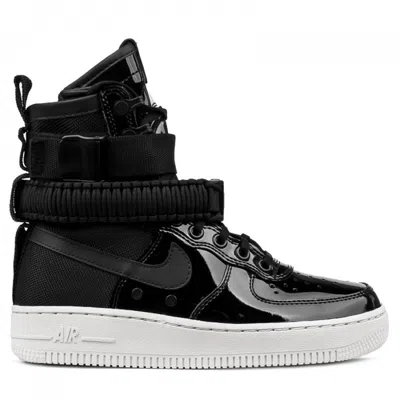 Pre-owned Nike Sf Air Force 1 High Ruby Rose Force Is Female (women's) Sneakers In Black/reflect Silver