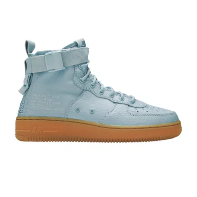 Pre-owned Nike Sf Air Force 1 Mid Gs 'ocean Bliss' | Blue | Kid's Size 5.5