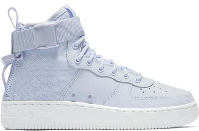 Pre-owned Nike Sf Air Force 1 Mid Sneakers In Palest Purple/summit White