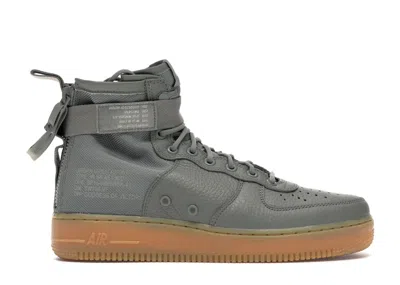 Pre-owned Nike Sf Air Force 1 Mid (women's) Sneakers In Dark Stucco/gum Light Brown
