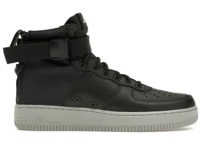Pre-owned Nike Sf Air Force 1 Mid (women's) Sneakers In Outdoor Green/light Pumice