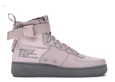 Pre-owned Nike Sf Air Force 1 Mid (women's) Sneakers In Silt Red/dust