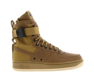 Pre-owned Nike Sf Air Force 1 (women's) Sneakers In Golden Beige