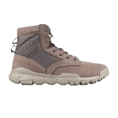 Pre-owned Nike Sfb Field 6 Inch Leather Boot 'dark Mushroom' In Brown