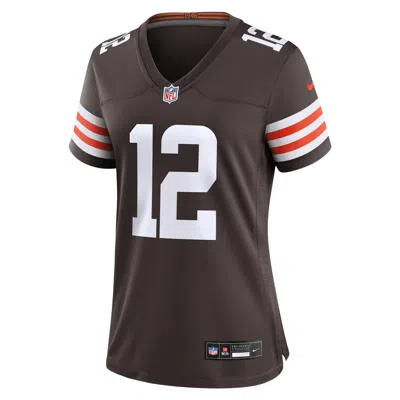 Nike Shedeur Sanders Cleveland Browns 2025 Nfl Draft Womenâs  Women's Nfl Game Jersey