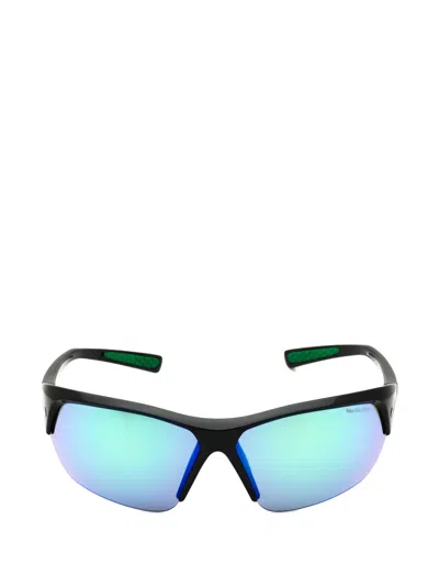 Nike Shield Geometric-frame Sunglasses In Yellow