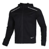 Nike Shield Reflective Zipper Sports Hooded Jacket Black