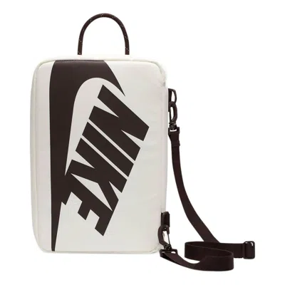 Nike Shoe Box Bag 'white Black' In Multi