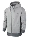 Nike Shoebox Full-zip Hoodie In Gray