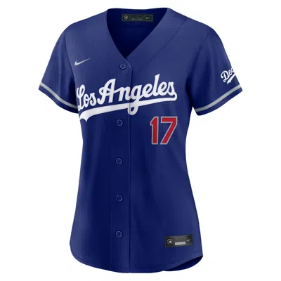 Nike Shohei Ohtani Los Angeles Dodgers  Women's Mlb Stadium Jersey In Blue