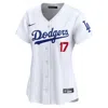 Nike Shohei Ohtani Los Angeles Dodgers Womenâs  Women's Dri-fit Adv Mlb Limited Jersey In Gray