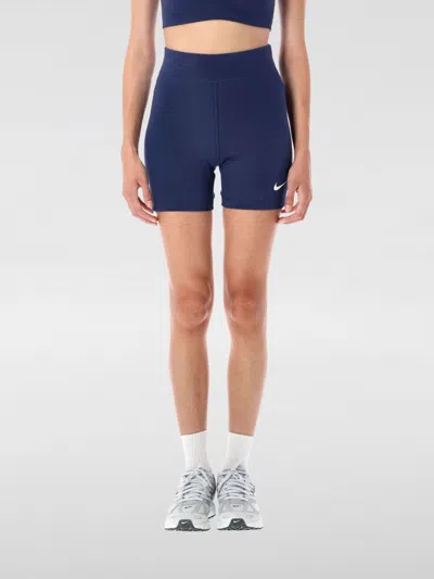 NIKE SHORTS NIKE WOMAN COLOR BLUE,H35002009