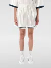 Nike Logo-embroidered Shorts In White
