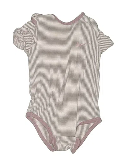 Pre-owned Nike Babies' Short Sleeve Onesie In Gray