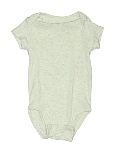 Pre-owned Nike Babies' Short Sleeve Onesie In Green