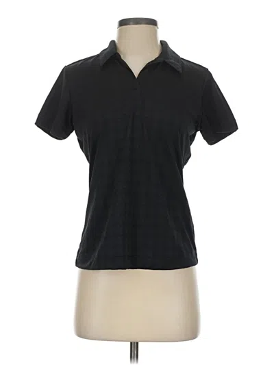 Nike Short Sleeve Polo Shirt In Black