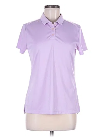 Pre-owned Nike Short Sleeve Polo Shirt In Purple
